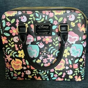 Loungefly Disney Alice in Wonderland wildflowers handbag purse